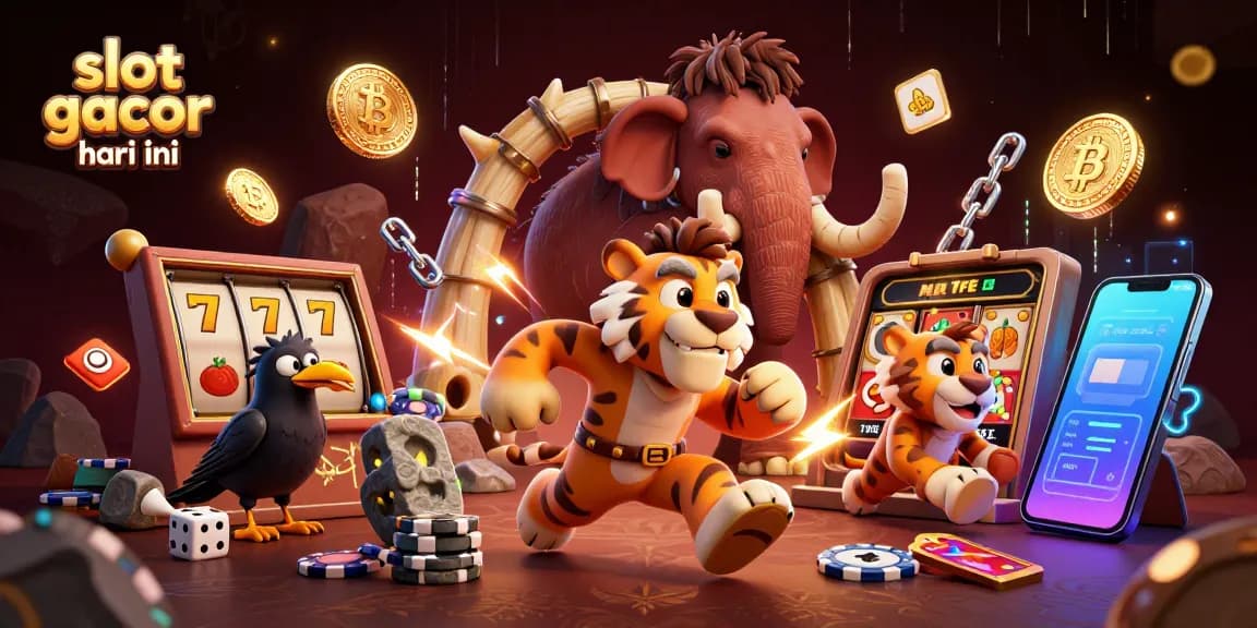 Temukan slot gacor hari ini di kasino prasejarah dengan karakter unik dan kegembiraan permainan.