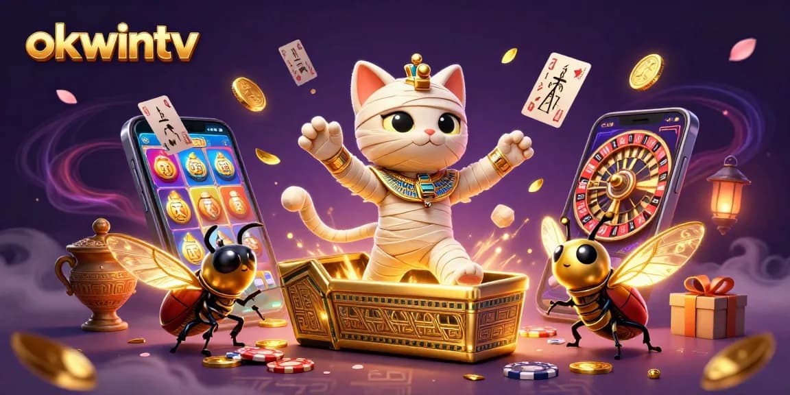 Engage in thrilling sports betting action with okwintv's vibrant pyramid casino scene.