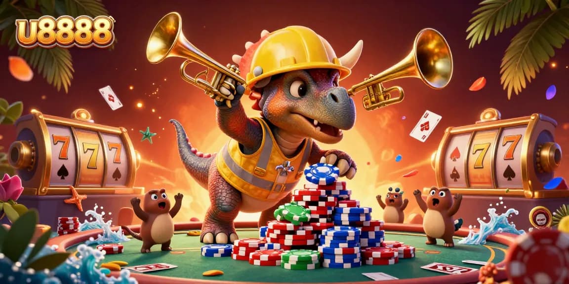 Engage with u8888 online casino adventures featuring vibrant gaming elements and animated characters.