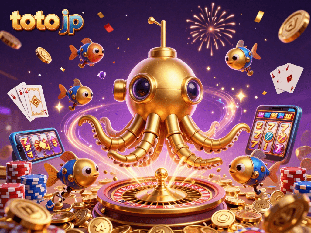 Experience thrilling winning moments with the toto jp golden kraken surfacing through coins.