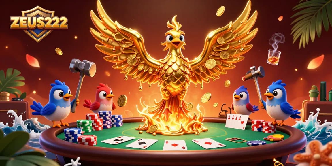 Engage with ZEUS222 and experience the thrill of high-stakes poker in an artistic setting.