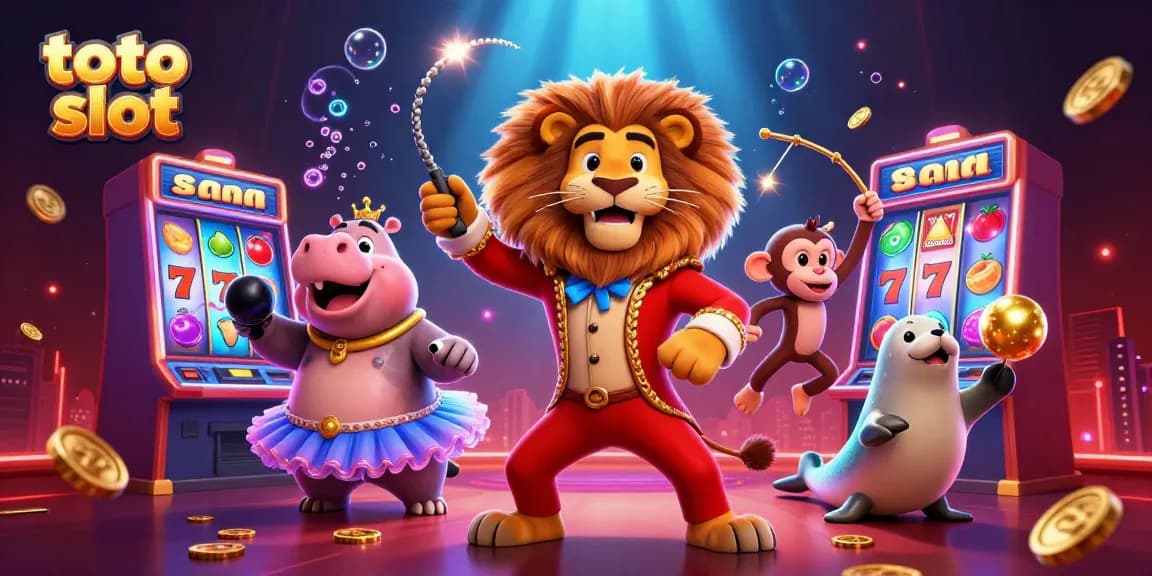 Experience thrilling gameplay at toto slot with vibrant characters and exciting slot machine action.