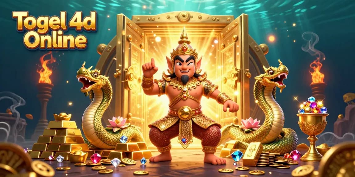 Experience the excitement of Togel 4d Online with vibrant treasures and captivating characters.