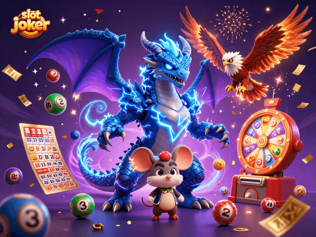 Memainkan slot joker dengan simbol keberuntungan dan visual menarik dalam permainan slot online.