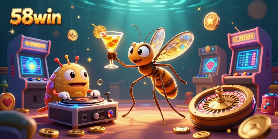 Experience thrilling gameplay at 58win with captivating casino elements and vibrant characters.