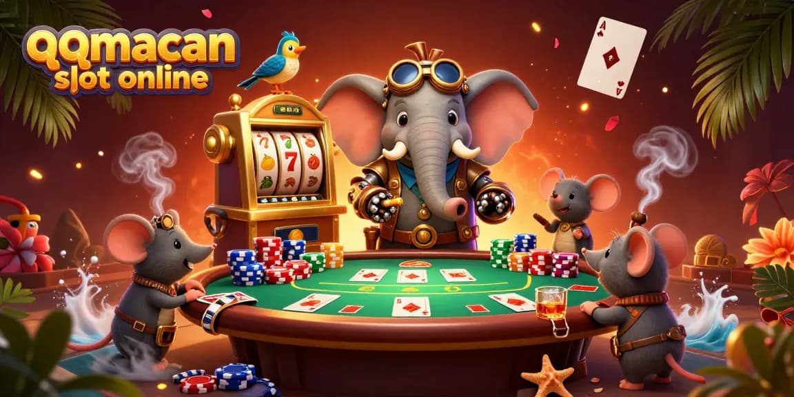 Menangkan jackpot di qqmacan slot online dengan mesin slot berwarna-warni dan karakter menarik.