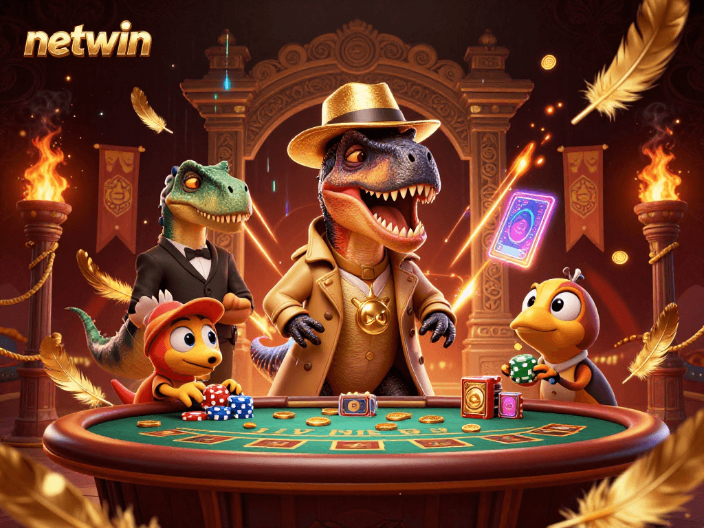 Watch the netwin velociraptor card counter sneaking chips at the blackjack table.