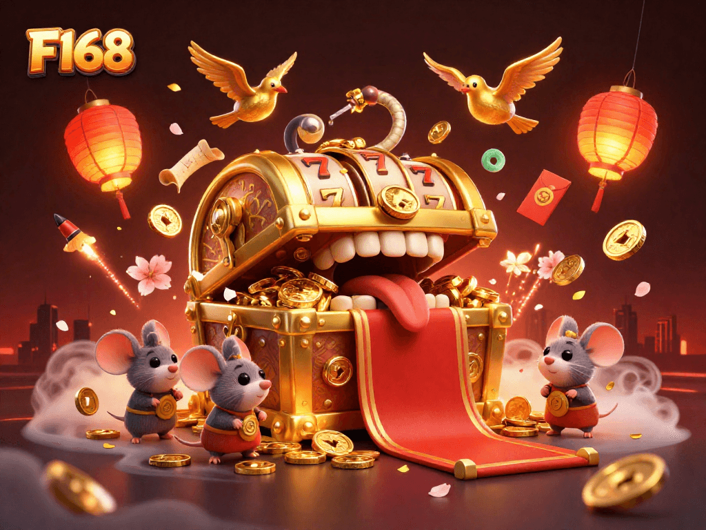 Engage in thrilling gameplay at F168 with slots, fireworks, and adventure elements