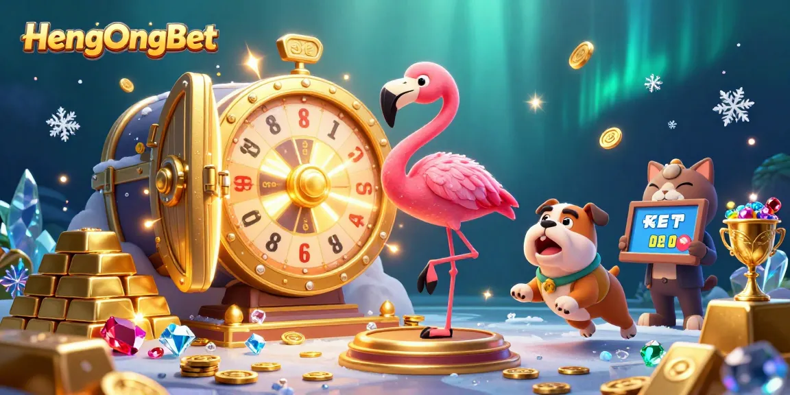 Spin and win big at HengOngBet with colorful prize wheel and vibrant casino themes.