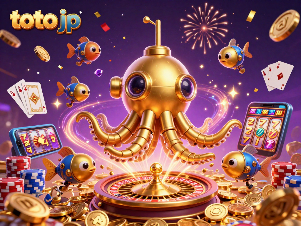 Experience thrilling winning moments with the toto jp golden kraken surfacing through coins.