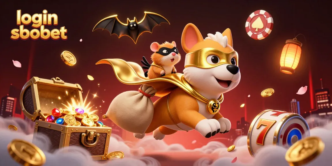 Engage in thrilling action as you login sbobet with animated gaming elements and vibrant casino visuals.