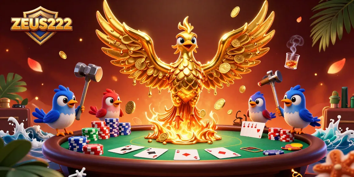 Engage with ZEUS222 and experience the thrill of high-stakes poker in an artistic setting.