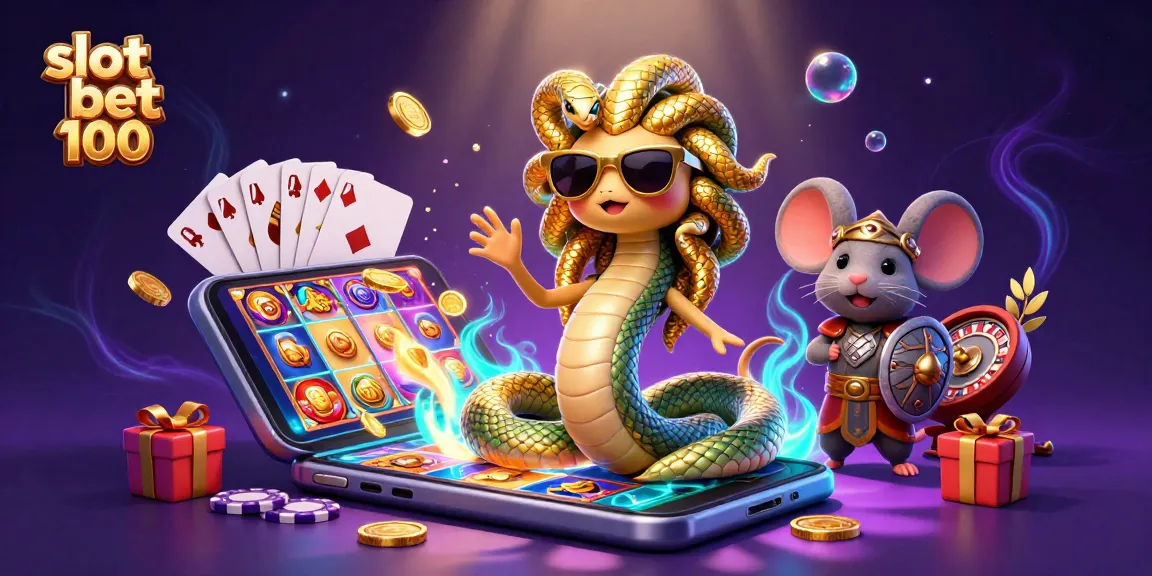 Engage with slot bet 100 featuring vibrant characters and thrilling casino game elements.