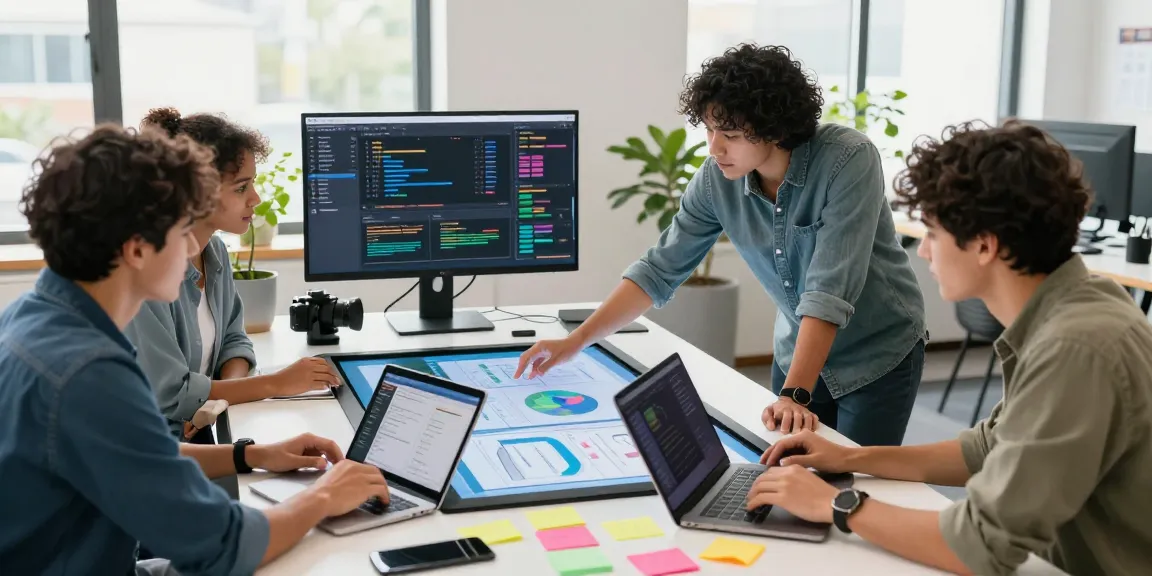 Diverse team collaborating on coloksgp login project at a modern digital workspace.