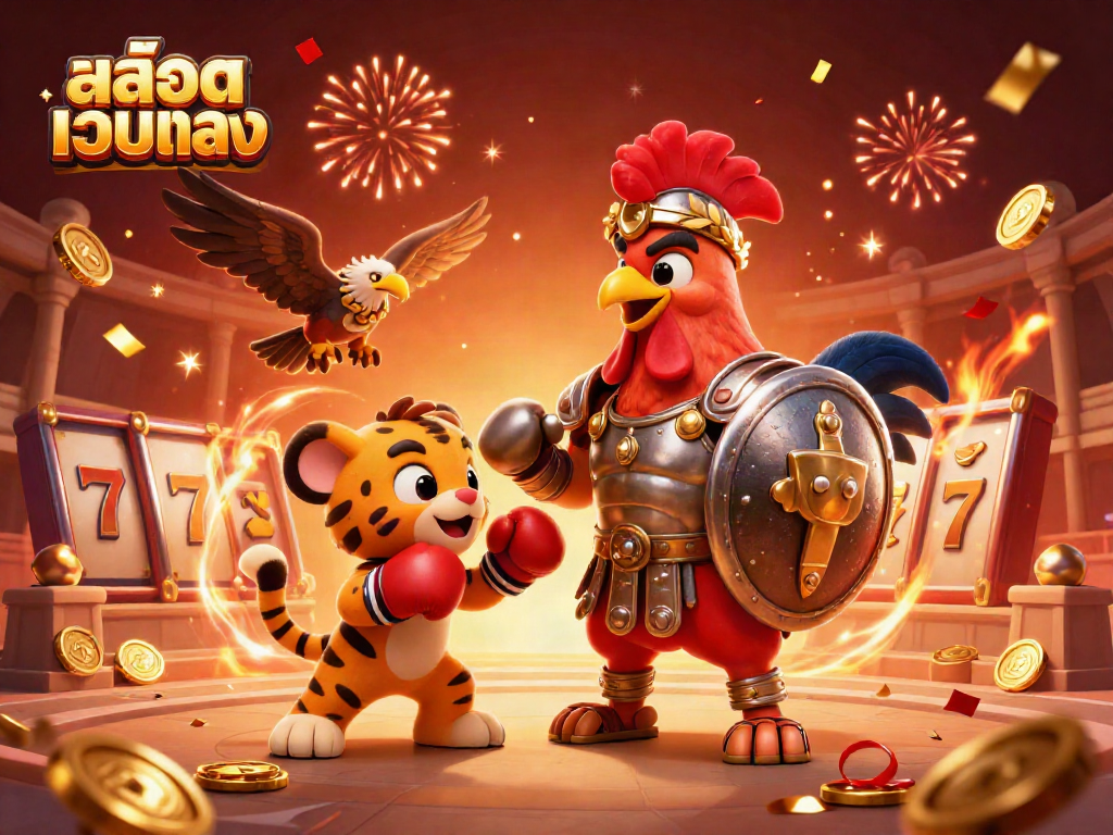 สล็อตเว็บตรง สัญลักษณ์เกมคาสิโนที่น่าตื่นเต้นในสนามต่อสู้