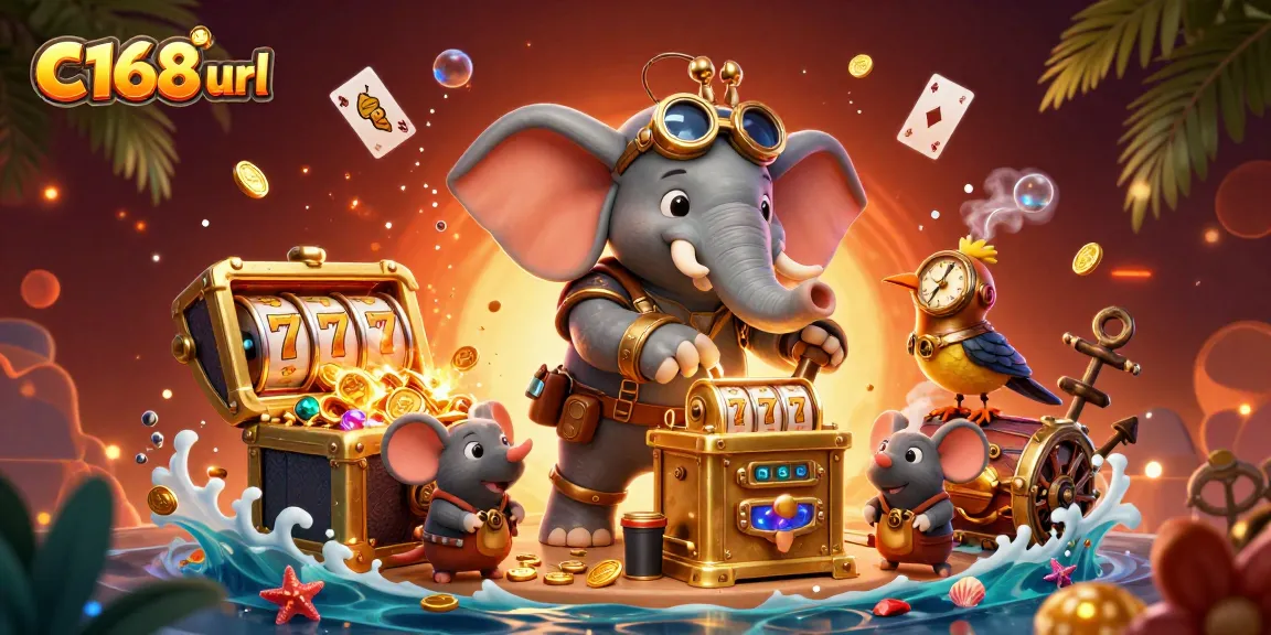 Experience the thrilling C168 url slot machine adventure featuring colorful gems and gold coins!