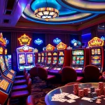 Spin and win at exciting slot online games in a vibrant casino setting.