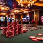 Engaging players at SODO CASINO with vibrant poker chips and exciting table games.