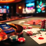 Experience the thrill of the 13win app with vibrant casino visuals and dynamic gaming elements.