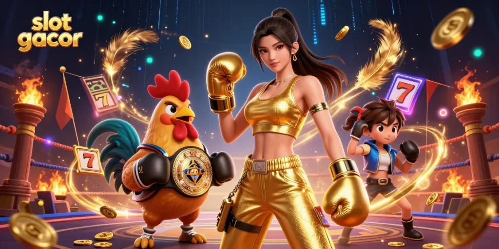 Rasakan aksi slot gacor yang mendebarkan dengan karakter kuat kami dalam adegan kasino yang menarik.