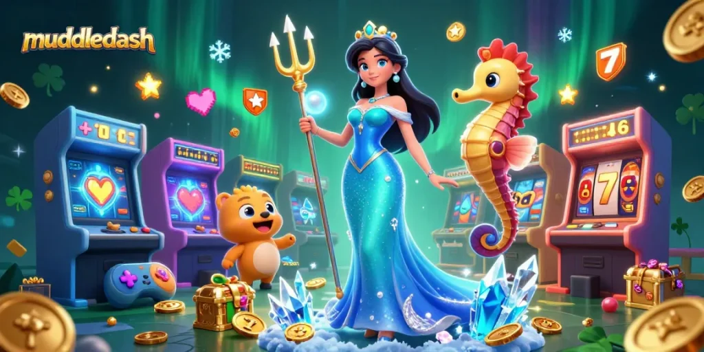 Muddledash users can enjoy their gaming experience with a vibrant and engaging casino environment.