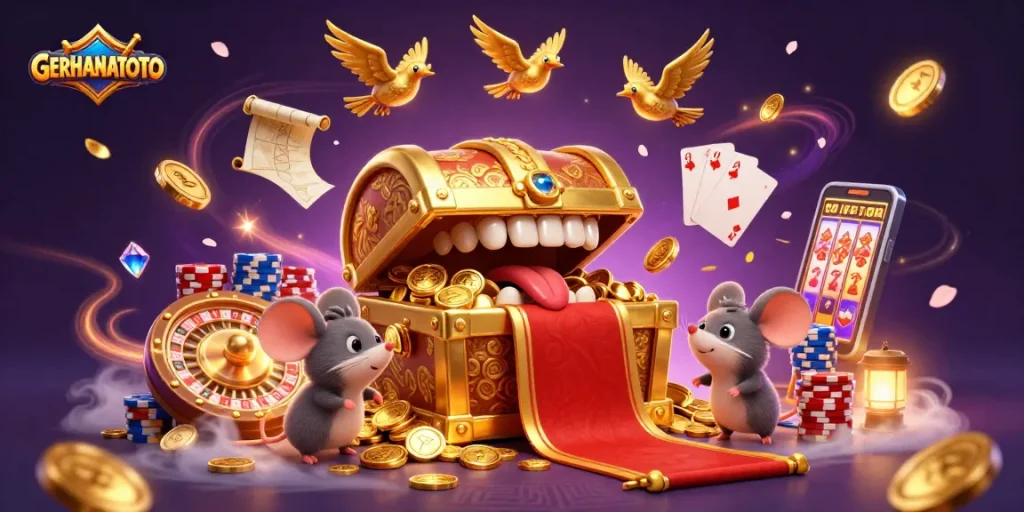 Menangkan hadiah dengan GERHANATOTO menggunakan berbagai permainan kasino yang menarik.