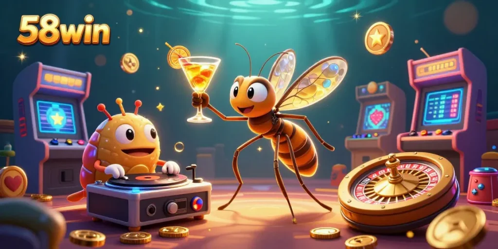 Experience thrilling gameplay at 58win with captivating casino elements and vibrant characters.