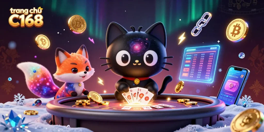 Engage with the vibrant universe of trang chủ C168's online gaming with an exciting cosmic scene.